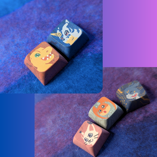 Digimon Keycaps