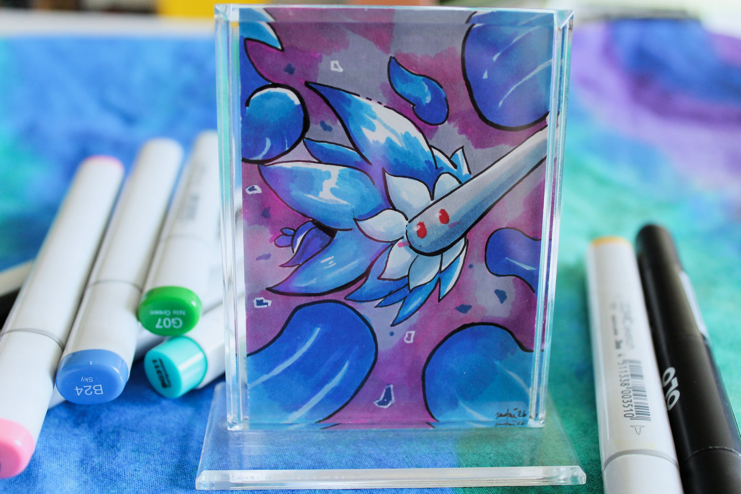 Original Marker Art Card ACEOs