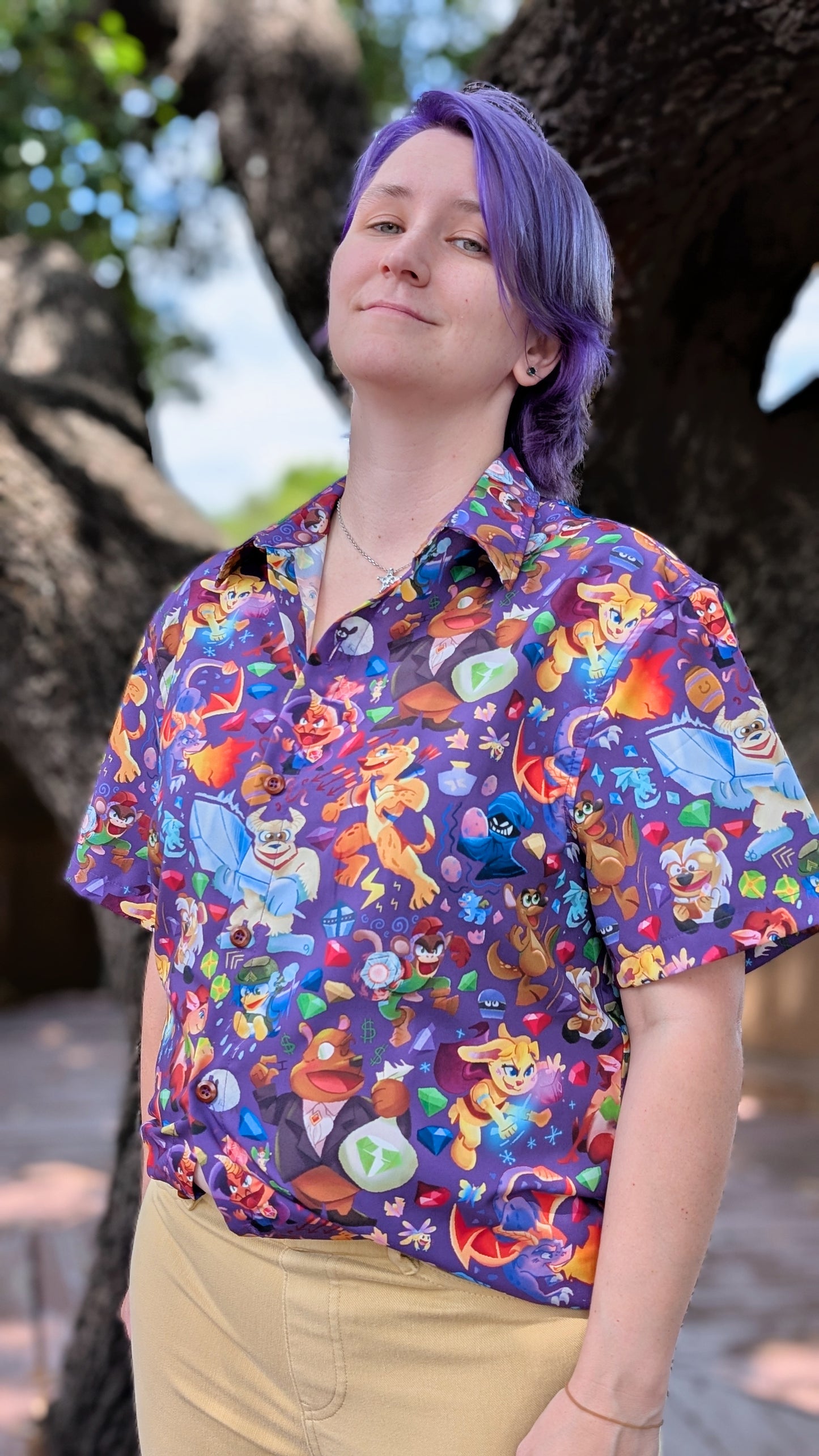 Spyro Button-Up Shirt