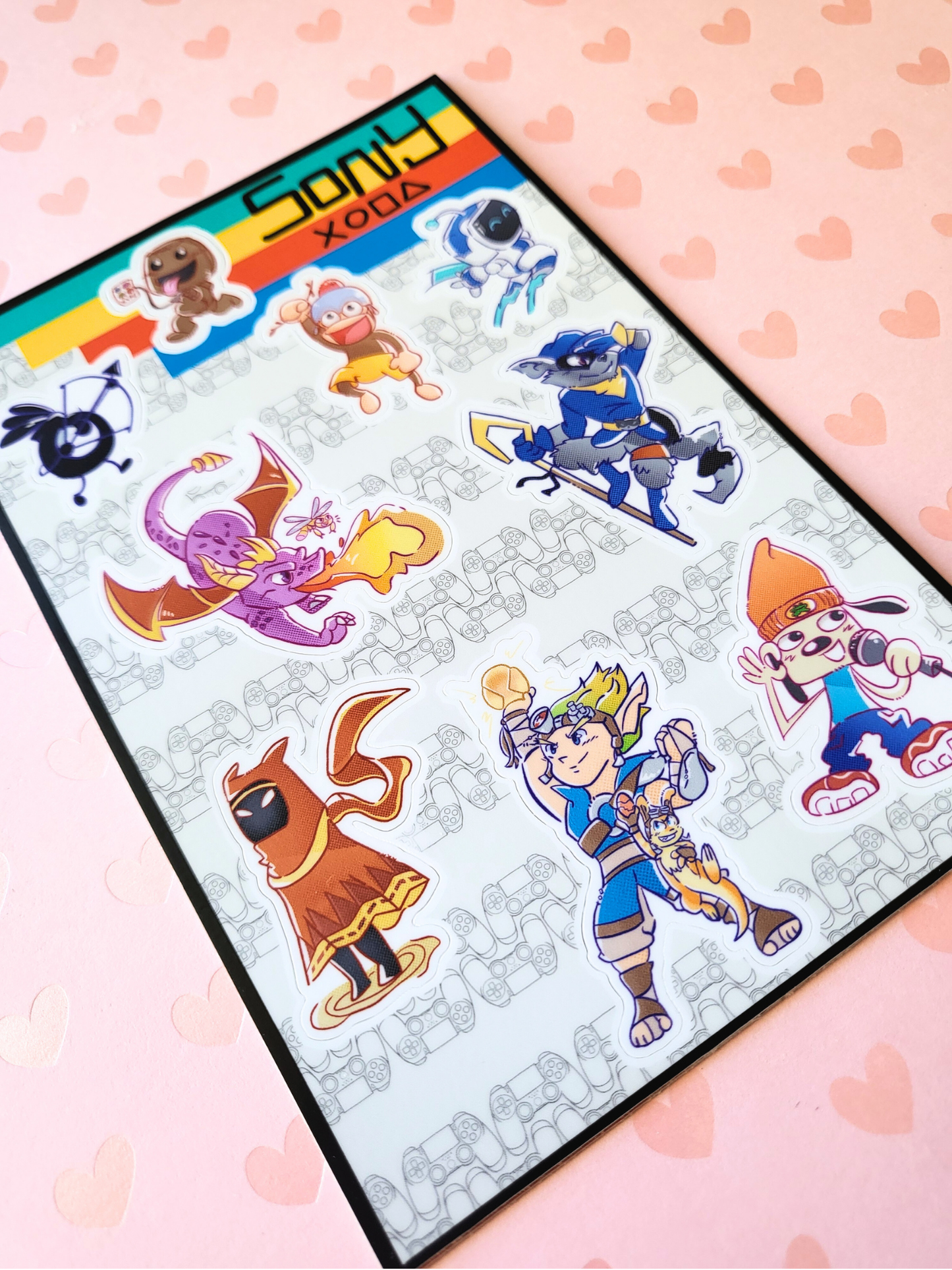 Sony Playstation Sticker Sheet