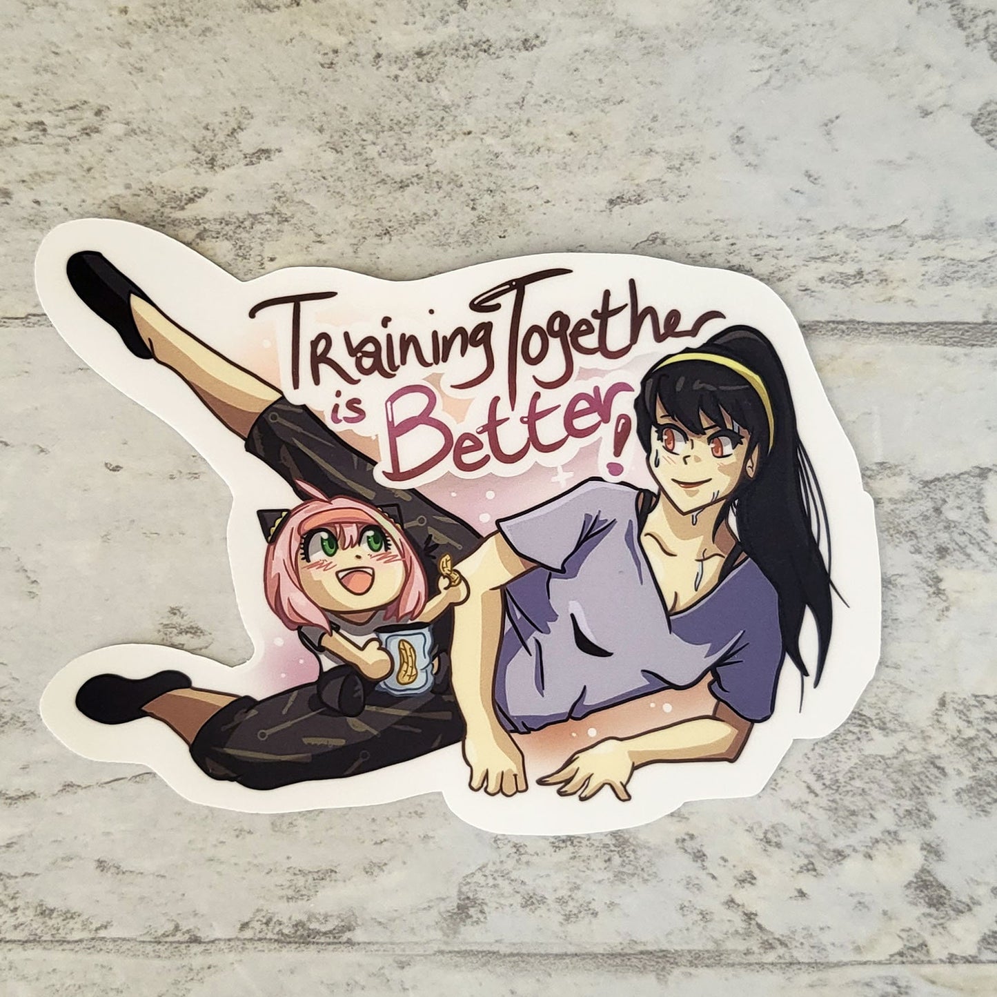 Anime Workout Stickers