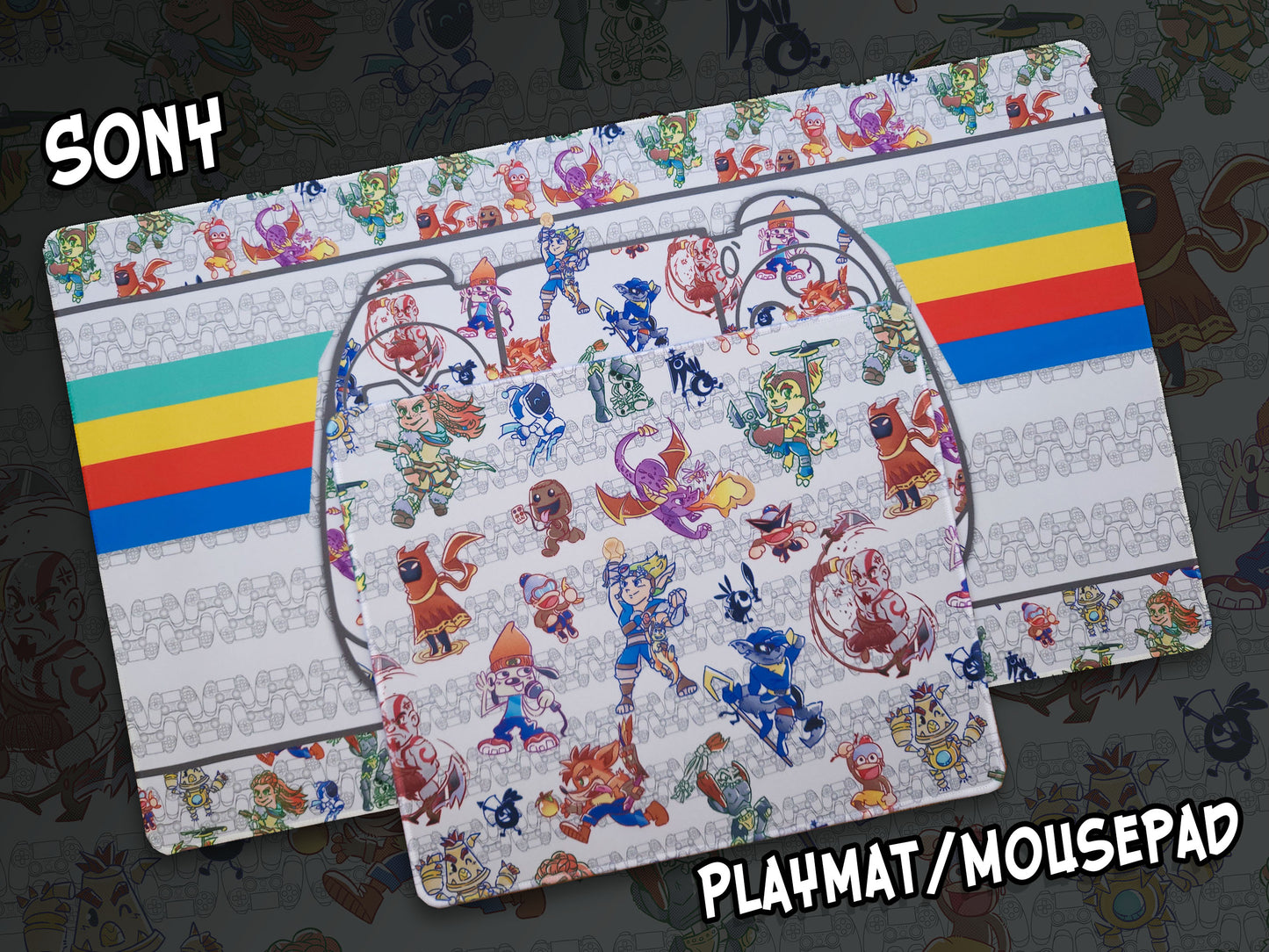 Sony Playstation Mousepad & Playmat