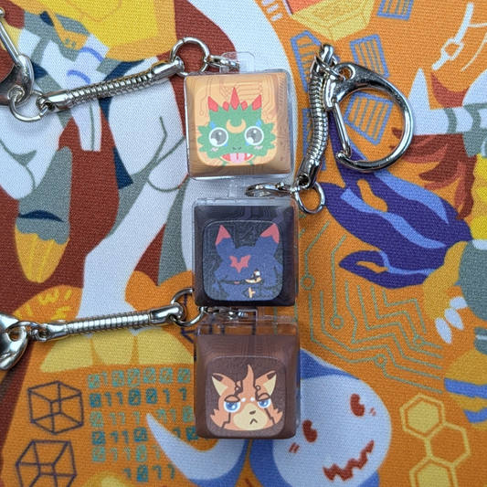 Digimon Keycap Clickers