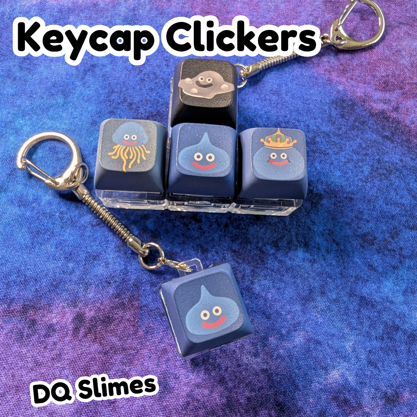 Slime Dragon Quest Keycap Clicker