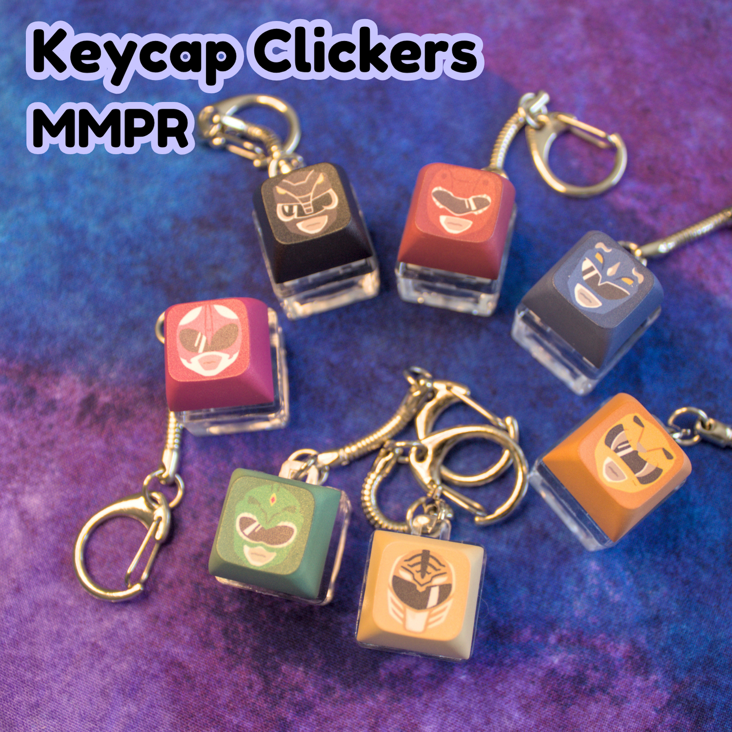 Power Rangers Keycap Clicker