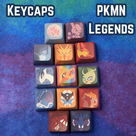 Pokemon Legends Keycaps