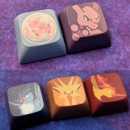 Pokemon Legends Keycaps