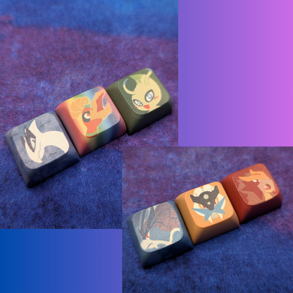 Pokemon Legends Keycaps