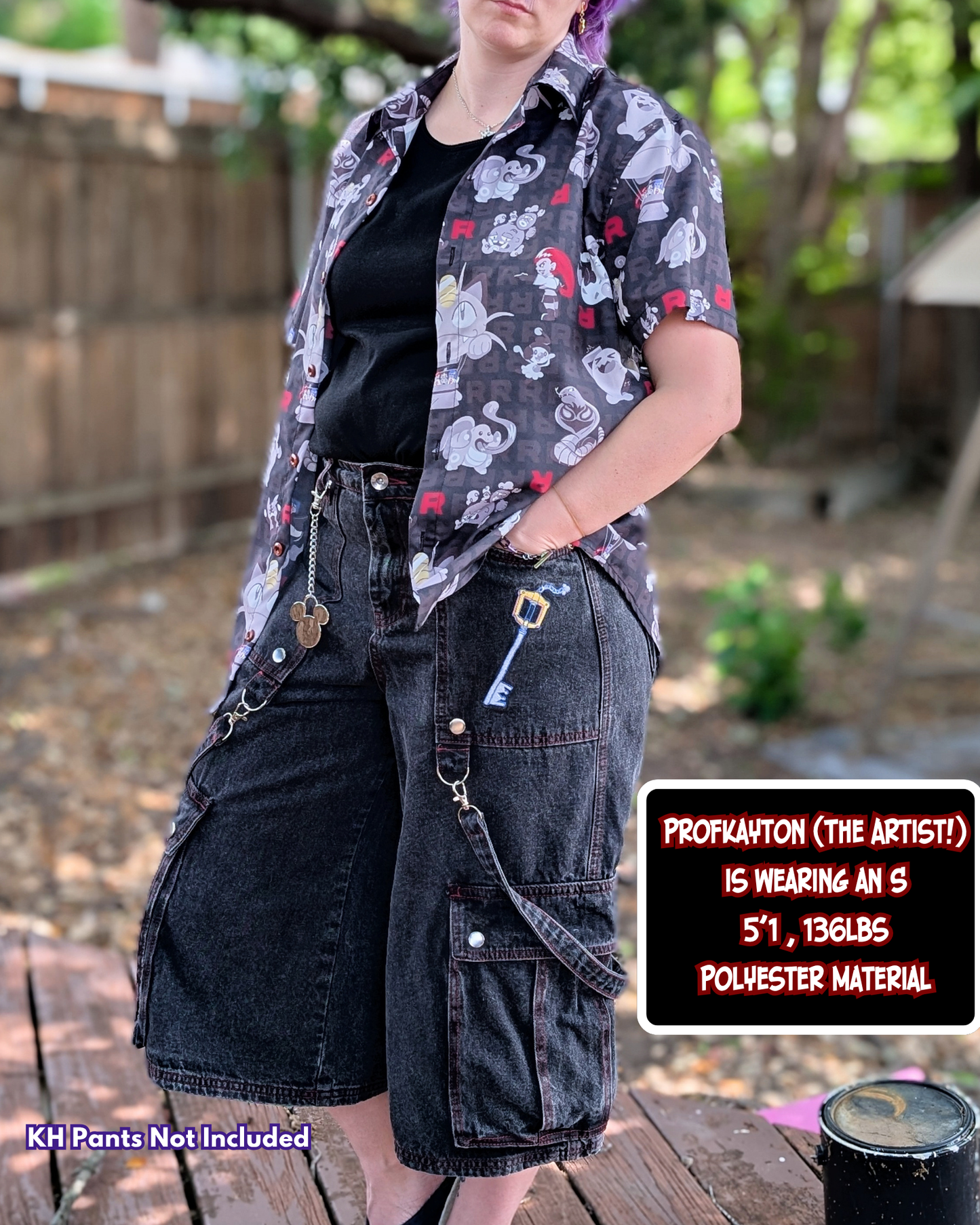 Team Rocket Button-Up Shirt