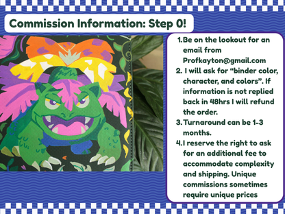 Commission Binder