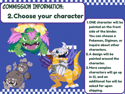 Commission Binder