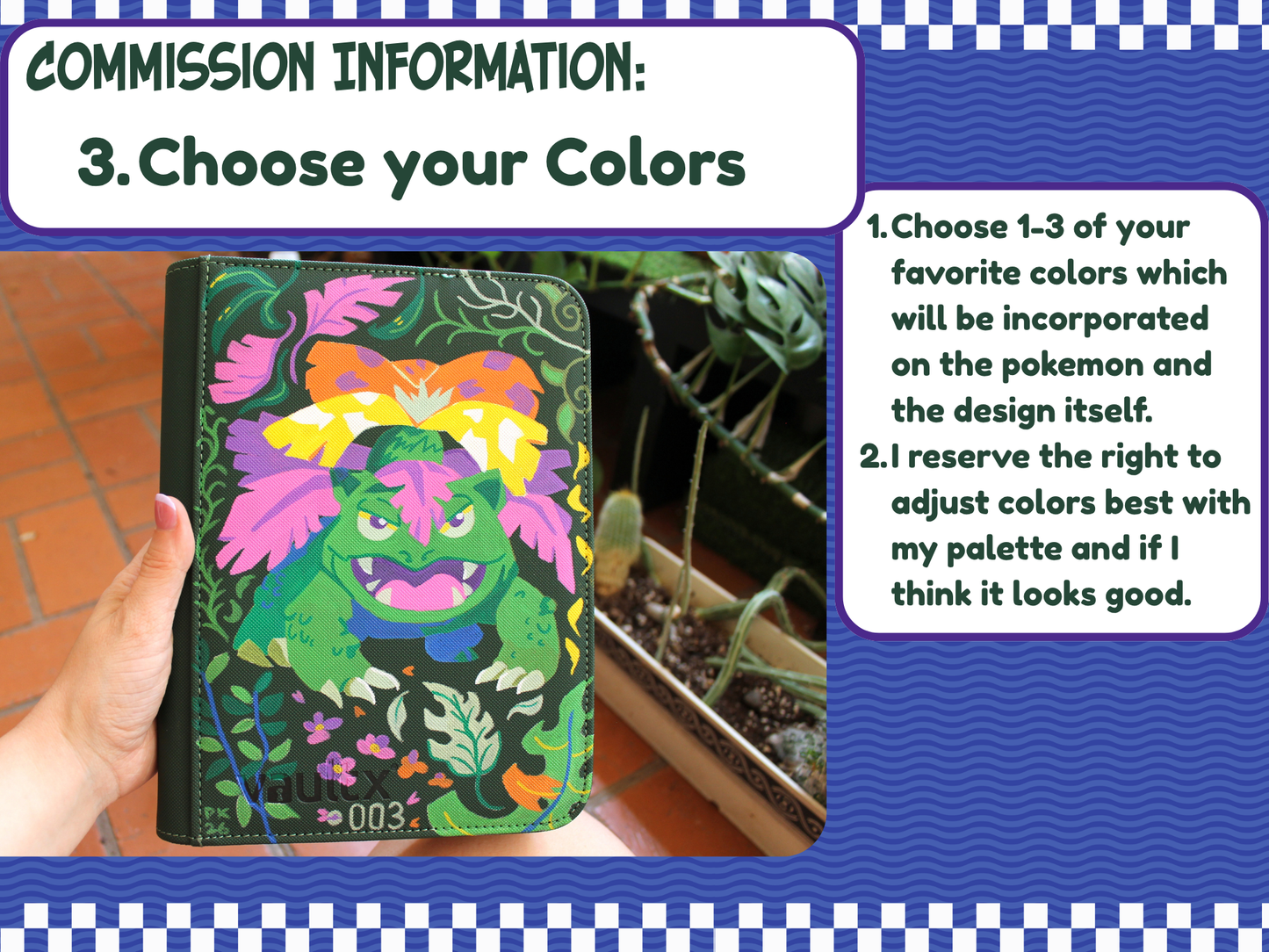 Commission Binder
