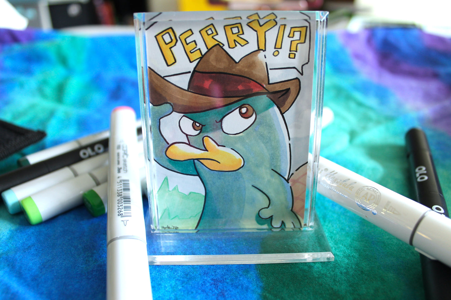 Original Marker Art Card ACEOs