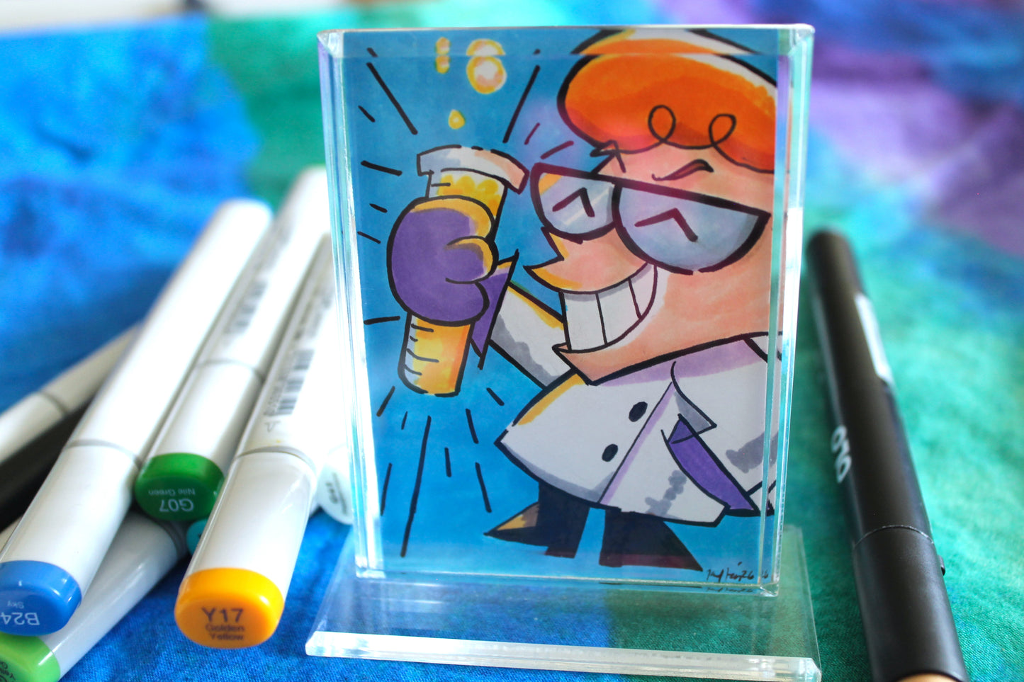Original Marker Art Card ACEOs