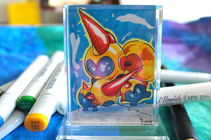 Original Marker Art Card ACEOs