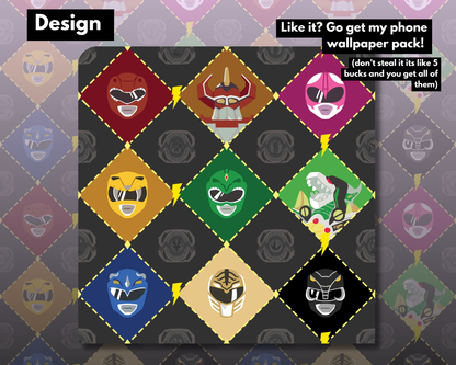 Power Rangers Button-Up Shirt