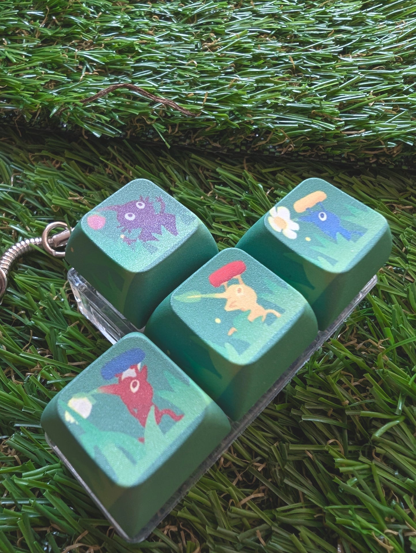 Pikmin Keycap Clicker