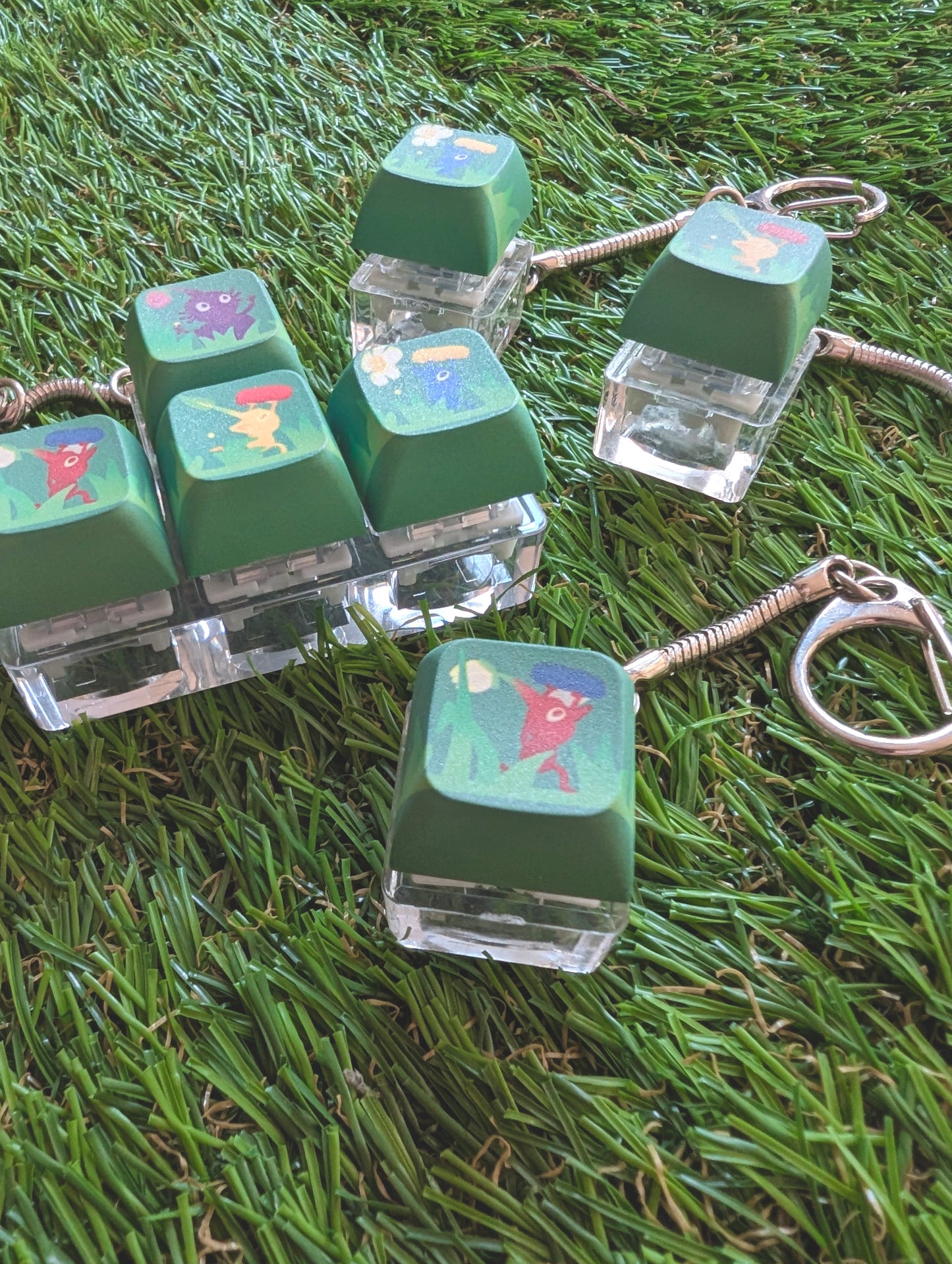 Pikmin Keycap Clicker