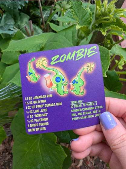 Pikmin Recipe Fridge Magnets