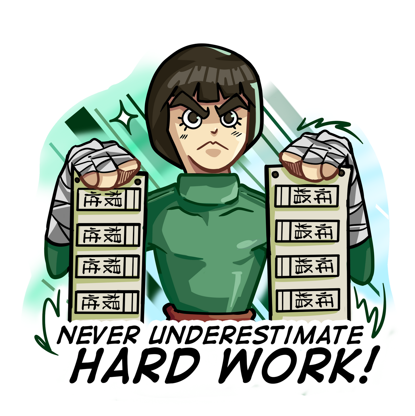 Rock Lee Keychain