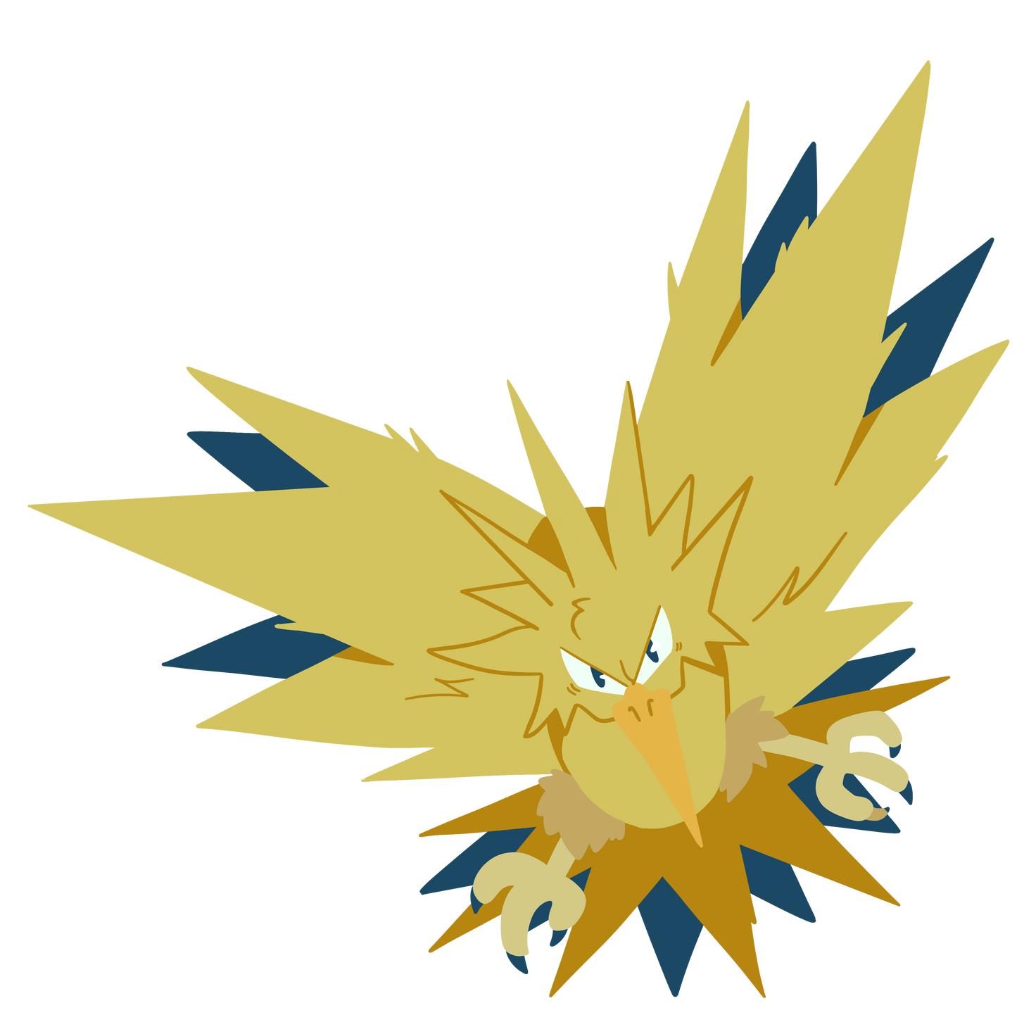 Zapdos Keychain