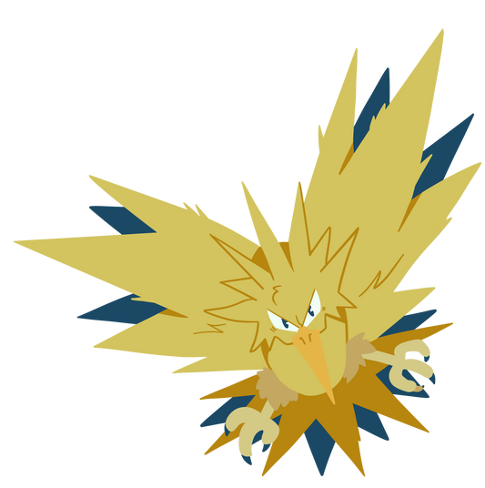 Zapdos Keychain