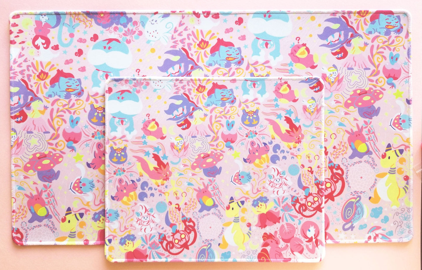 Pink Fairy Type Pokemon Mousepad / Playmat