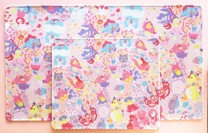 Pink Fairy Type Pokemon Mousepad / Playmat