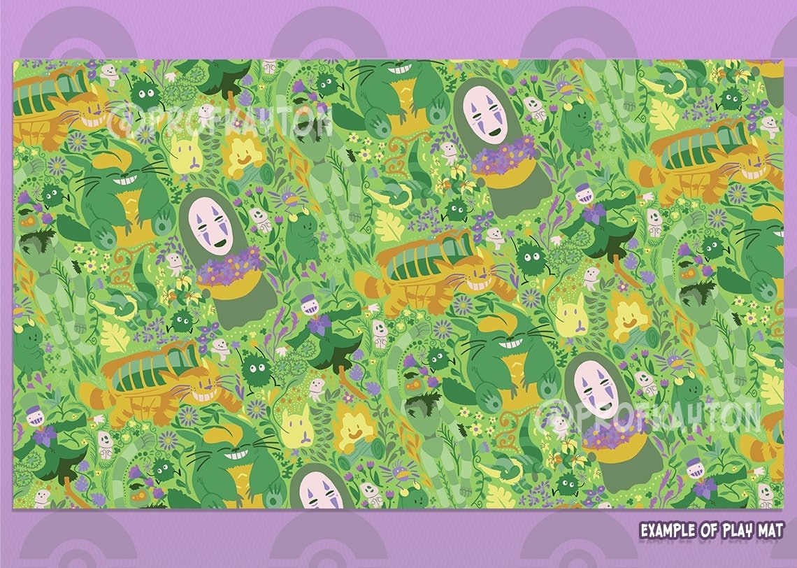 Studio Ghibli Mousepad & Playmat