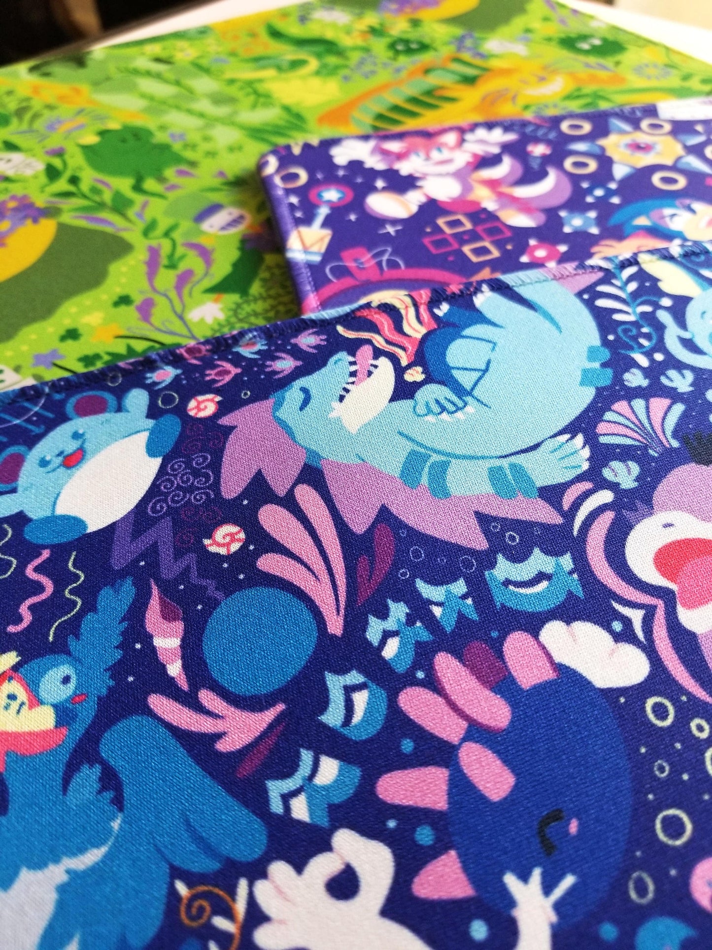 Water Type Pokemon Mousepad / Playmat
