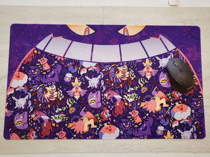 Ghost Type Pokemon Mousepad / Playmat