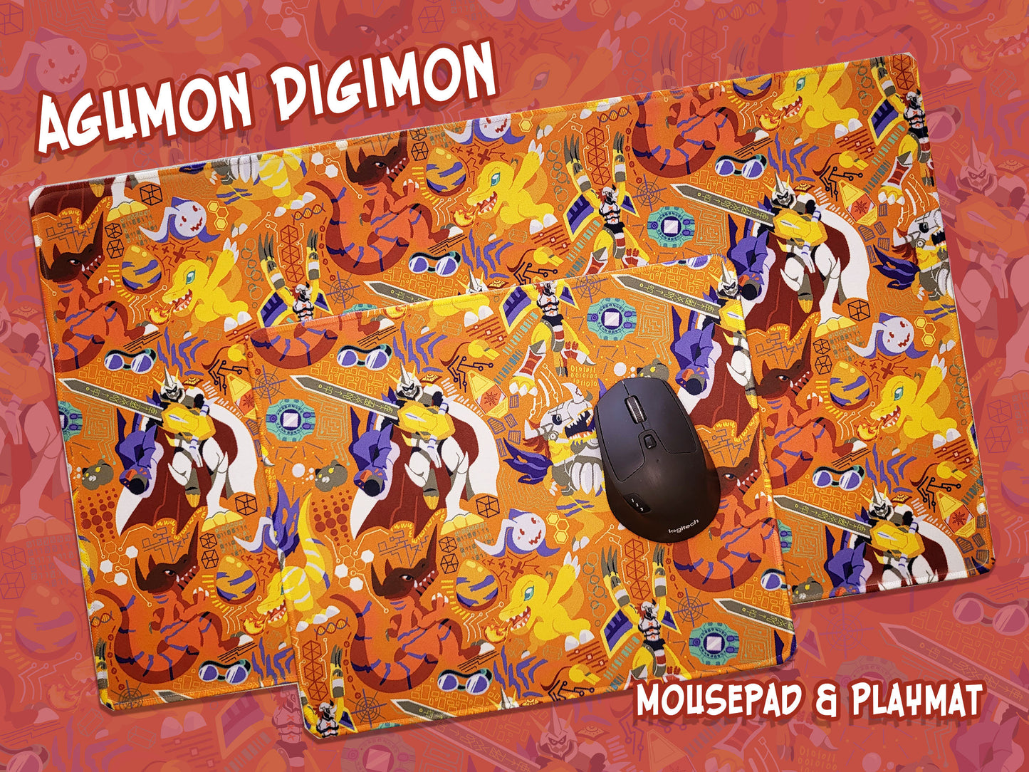 DIGIMON Agumon Mousepad / Playmat