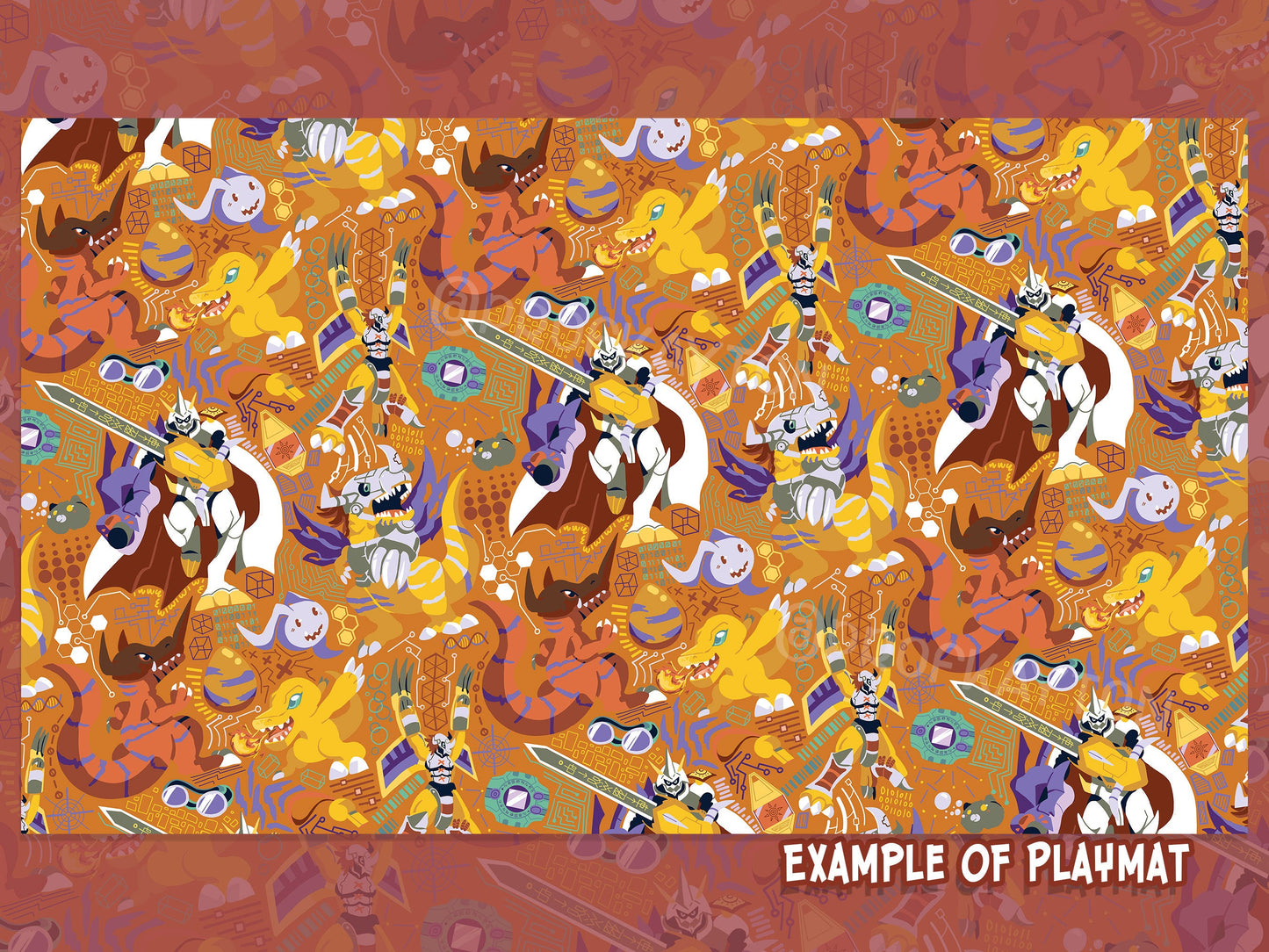 DIGIMON Agumon Mousepad / Playmat