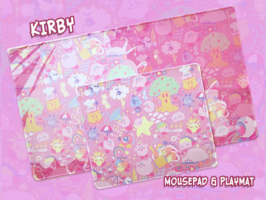Kirby Mousepad / Playmat
