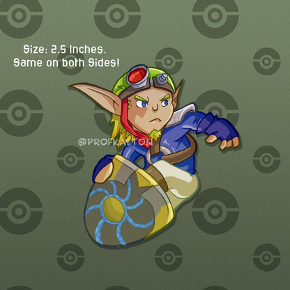 Sony Mascots Spyro & Jak Keychains