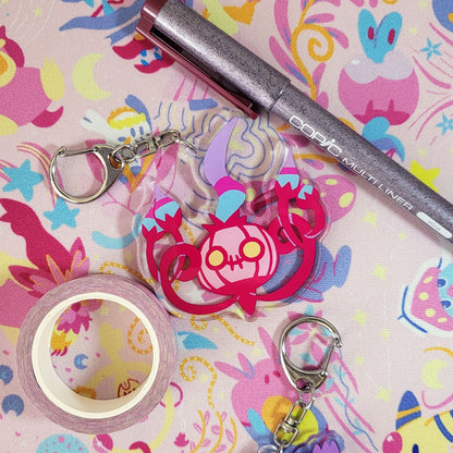 Gengar/Chandelure Ghost Keychains