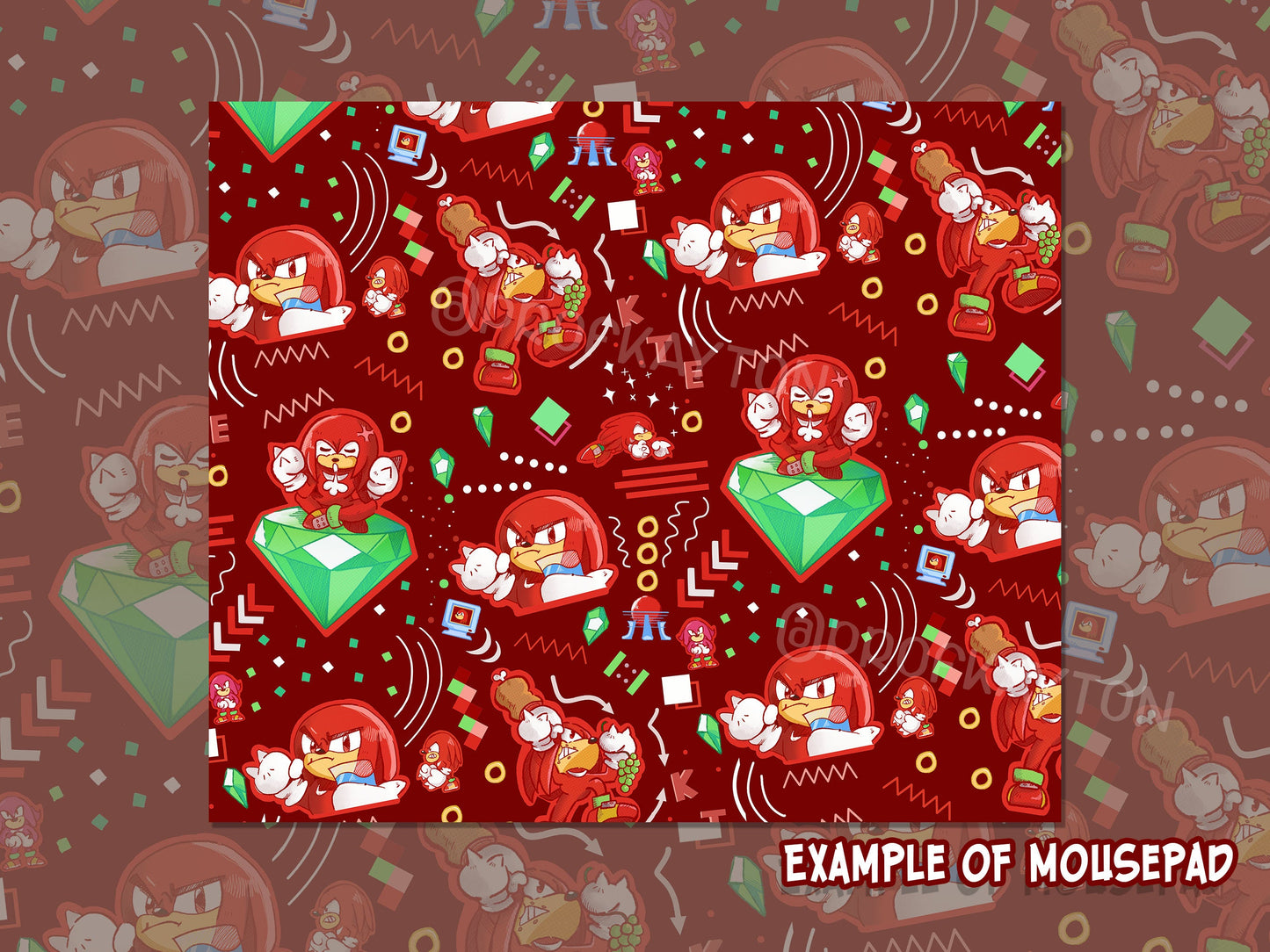 Knuckles & Knuckles Mousepad