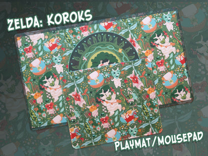 Zelda Korok Mousepad / Playmat