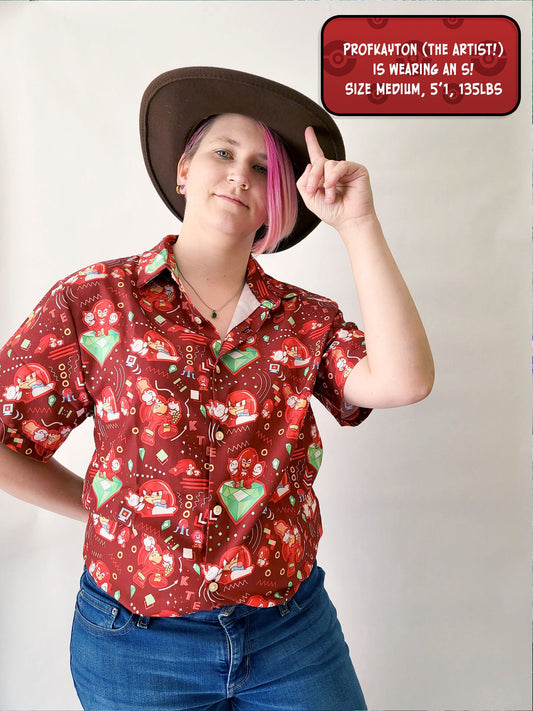 Sonic Knuckles Button-Up Shirt