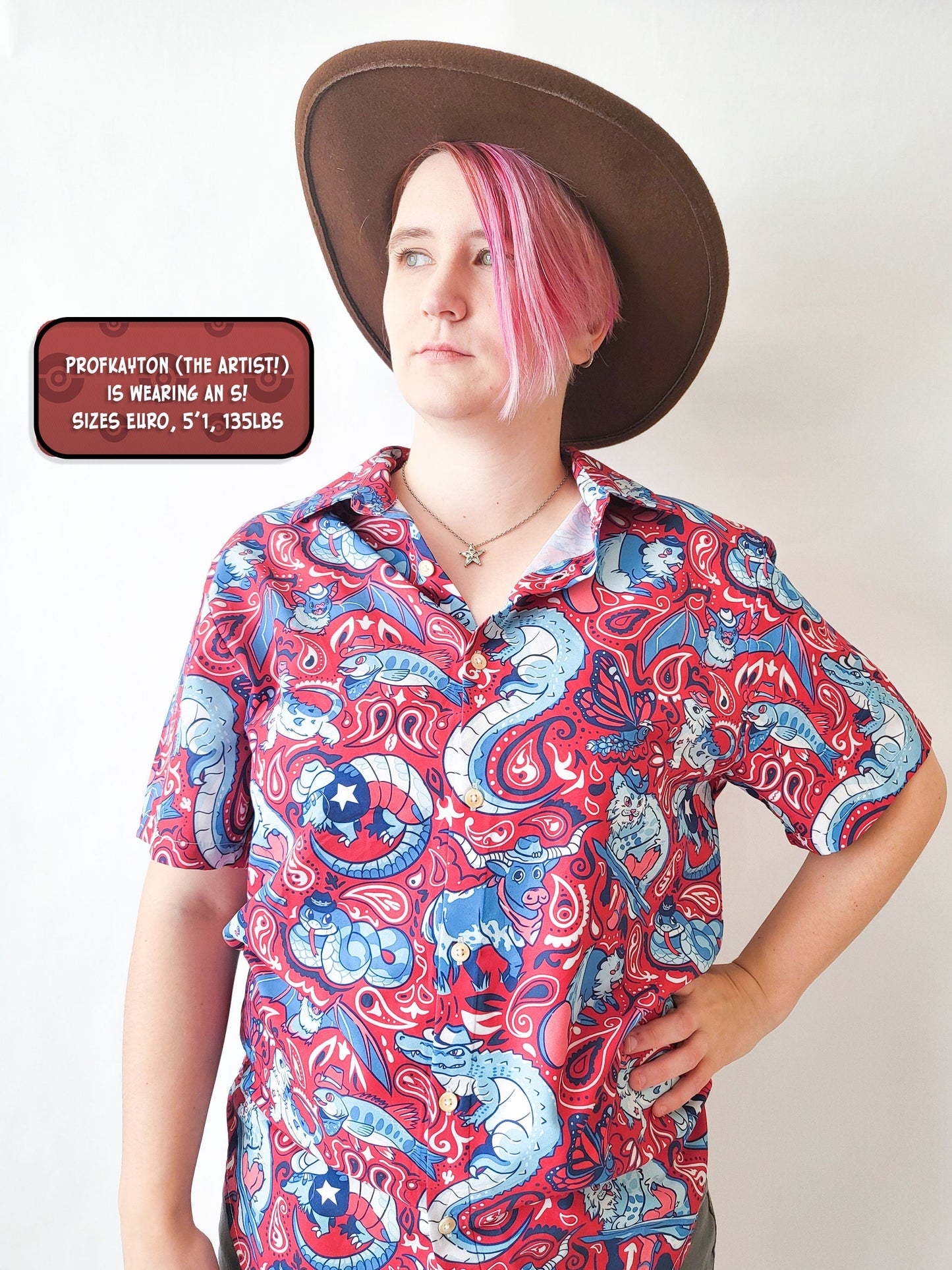 Texas Animals Button-Up Shirt