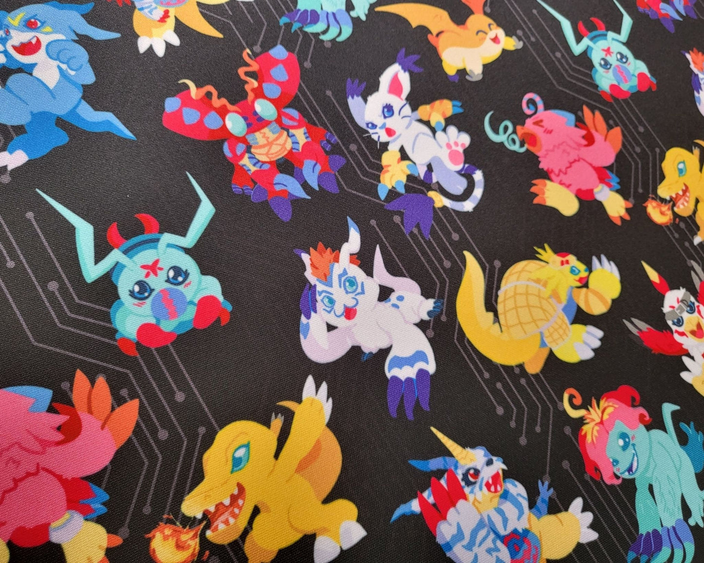 Digimon Gatomon Patamon Mousepad and Playmat
