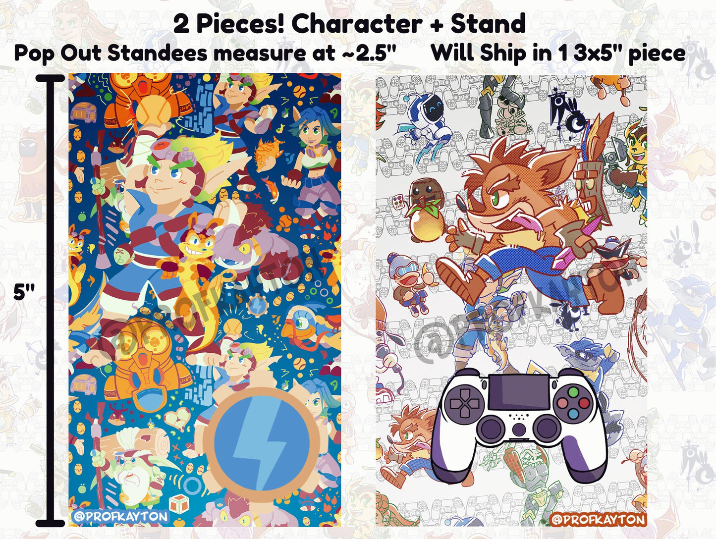 Sony Mascot Standees