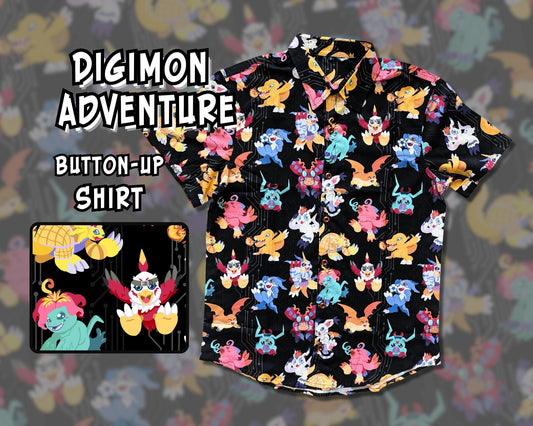 Digimon Rookies Button-Up Shirt