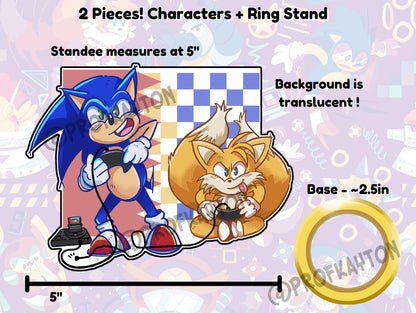 Sonic and Tails P1/P2 Standee