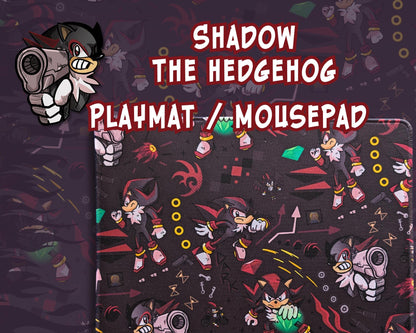 SHADOW the Hedgehog Mousepad and Playmat