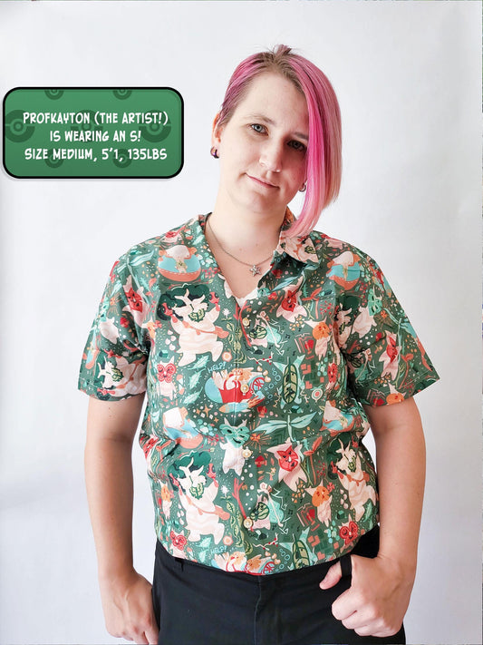 Zelda Korok Button-Up Shirt