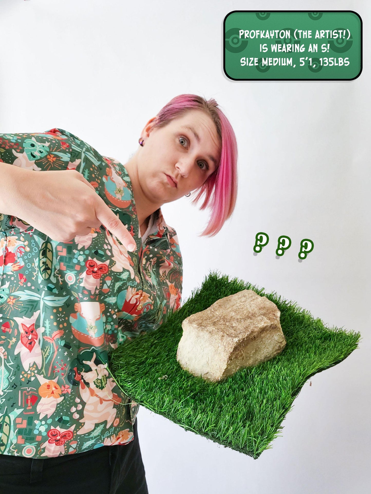 Zelda Korok Button-Up Shirt