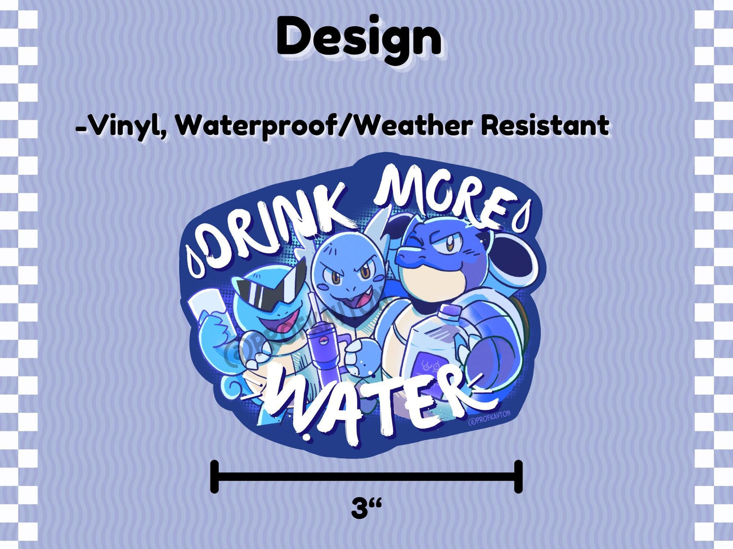 Squirtle Squad Stickers