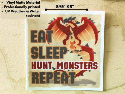 Monster Hunter Stickers