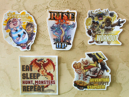 Monster Hunter Stickers